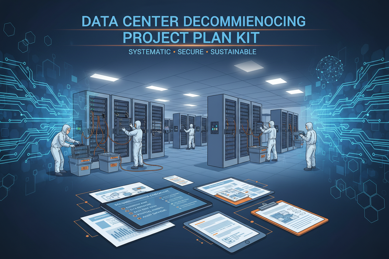 Data Center Decommissioning Project Plan Kit
